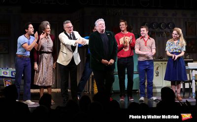 Michael Hsu Rosen, Mercedes Ruehl, Moises Kaufman, Michael Urie, Harvey Fierstein, Wa Photo