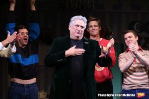 Harvey Fierstein with the cast @ BroadwayWorld Harvey Fierstein with the cast Photo