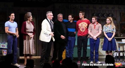 Michael Hsu Rosen, Mercedes Ruehl, Moises Kaufman, Harvey Fierstein, Michael Urie, Wa Photo