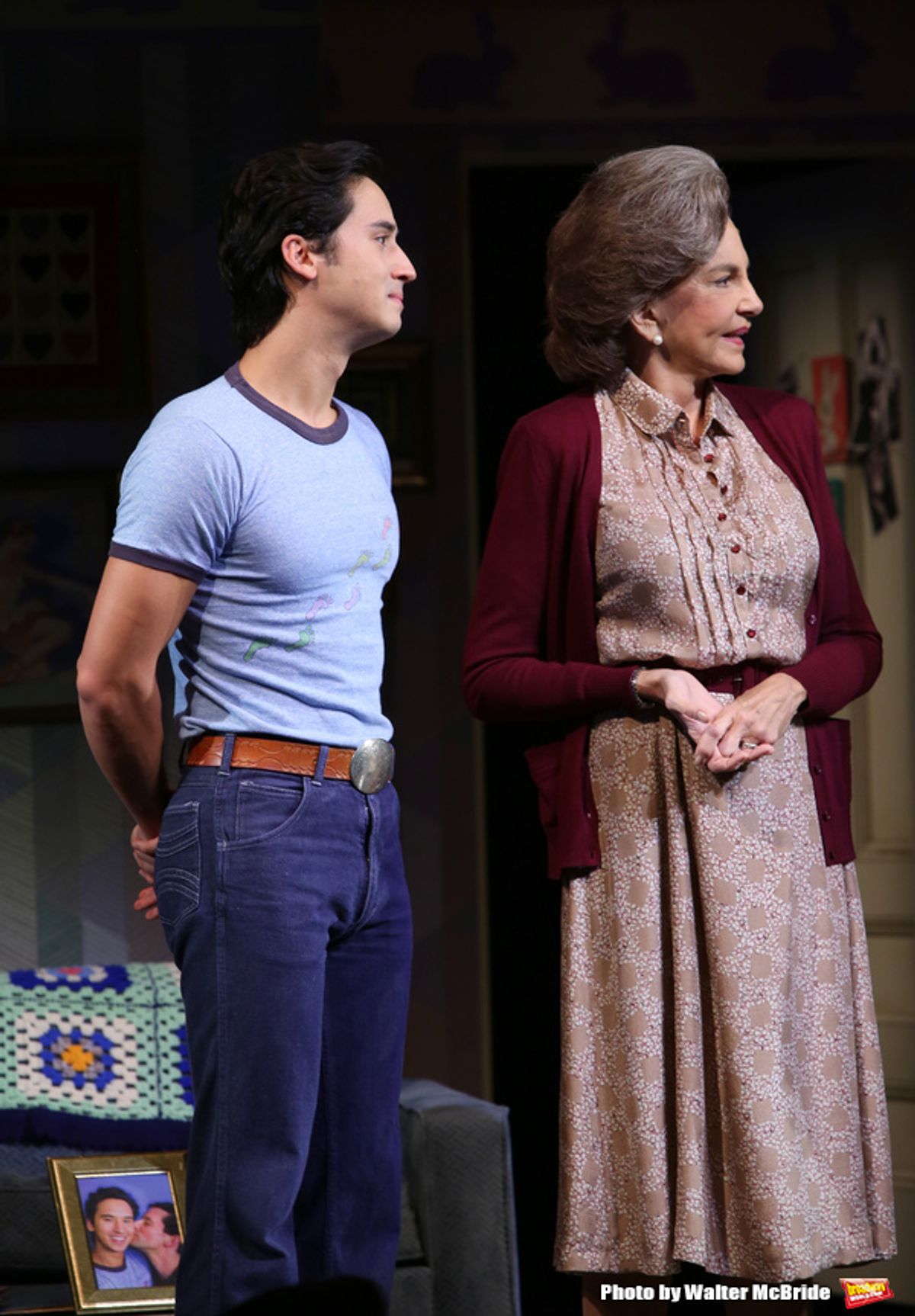Michael Hsu Rosen and Mercedes Ruehl at 