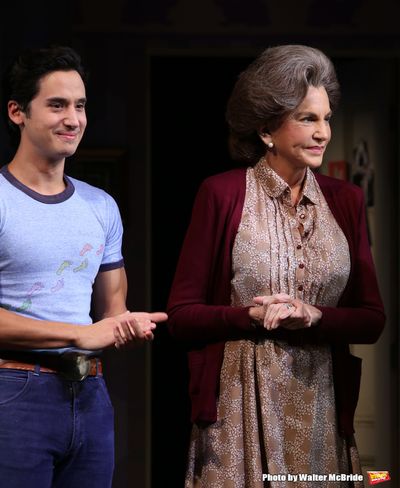 Michael Hsu Rosen and Mercedes Ruehl  Photo