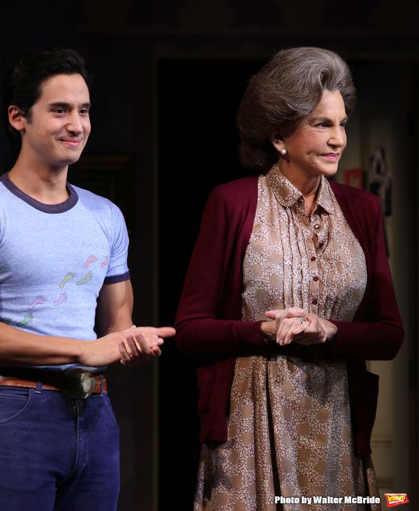 Michael Hsu Rosen and Mercedes Ruehl  Photo