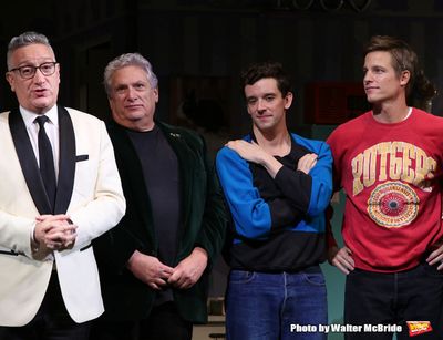 Moises Kaufman, Harvey Fierstein, Michael Urie and Ward Horton Photo