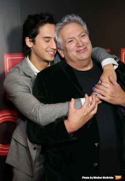 Michael Hsu Rosen and Harvey Fierstein Photo