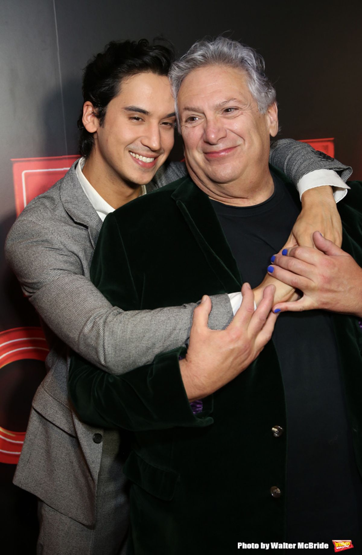 Michael Hsu Rosen and Harvey Fierstein at 