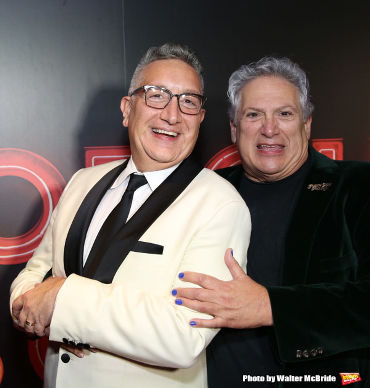 Moises Kaufman and Harvey Fierstein at 
