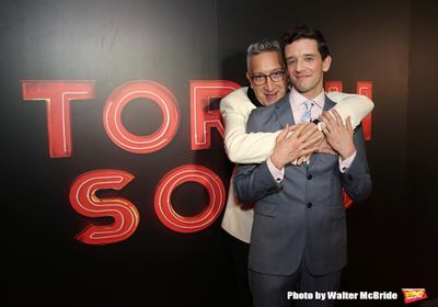 Moises Kaufman and Michael Urie  Photo