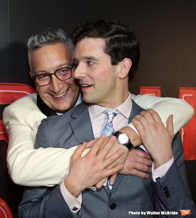 Moises Kaufman and Michael Urie  Photo