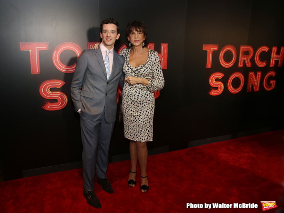 Michael Urie and Mercedes Ruehl at 