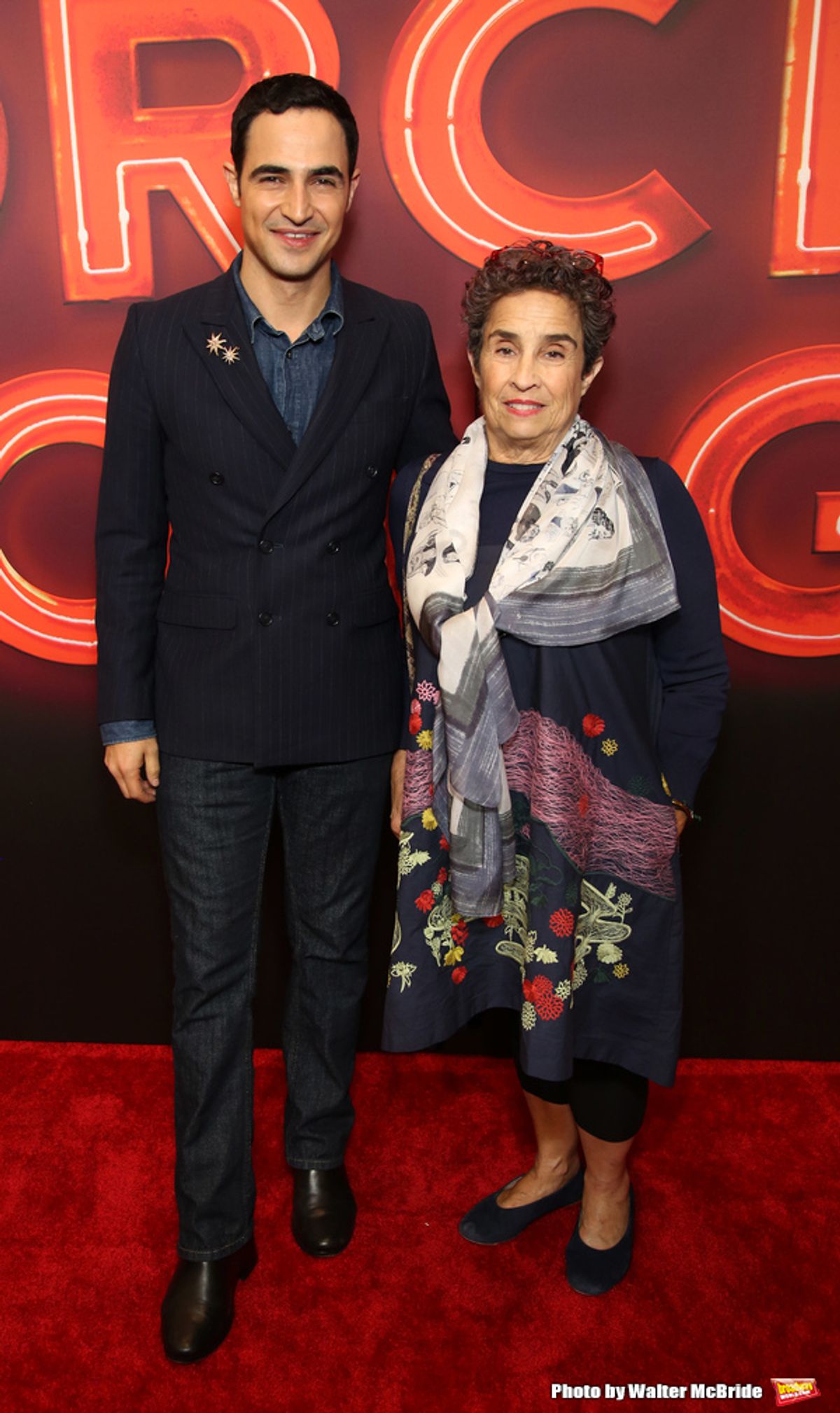 Zac Posen and Mom at 