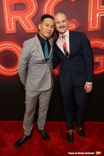  B.D. Wong and Richert Schnorr  Photo