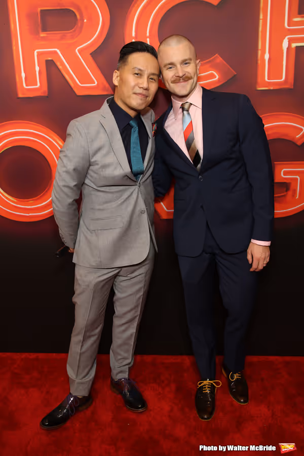  B.D. Wong and Richert Schnorr  Photo