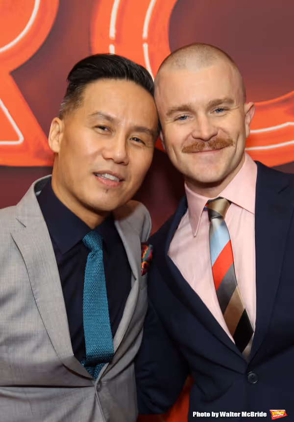  B.D. Wong and Richert Schnorr  Photo