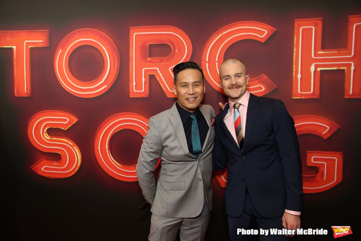  B.D. Wong and Richert Schnorr at 