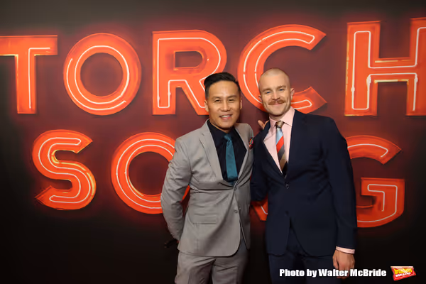  B.D. Wong and Richert Schnorr Photo