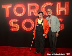 Larry Kramer and David Webster  Photo