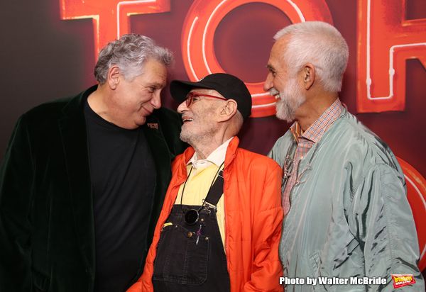 Harvey Fierstein, Larry Kramer and David Webster Photo