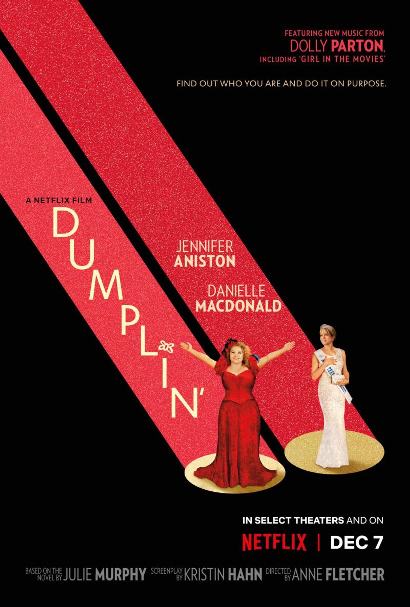 Netflix Unveils the Key Art for DUMPLIN' Starring Danielle Macdonald and Jennifer Aniston Netflix Unveils the Key Art for DUMPLIN' Starring Danielle Macdonald and Jennifer Aniston Image