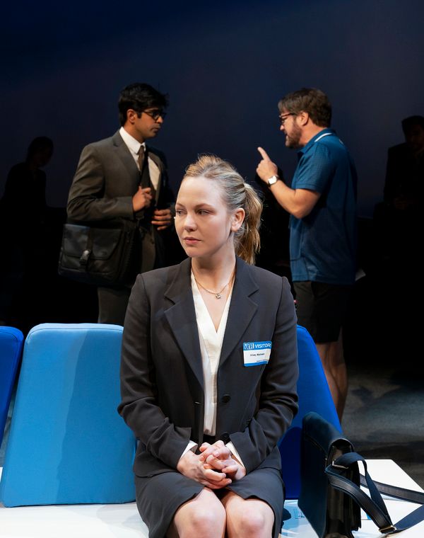 Adelaide Clemens, Eshan Bajpay, and Robert Petkoff Photo