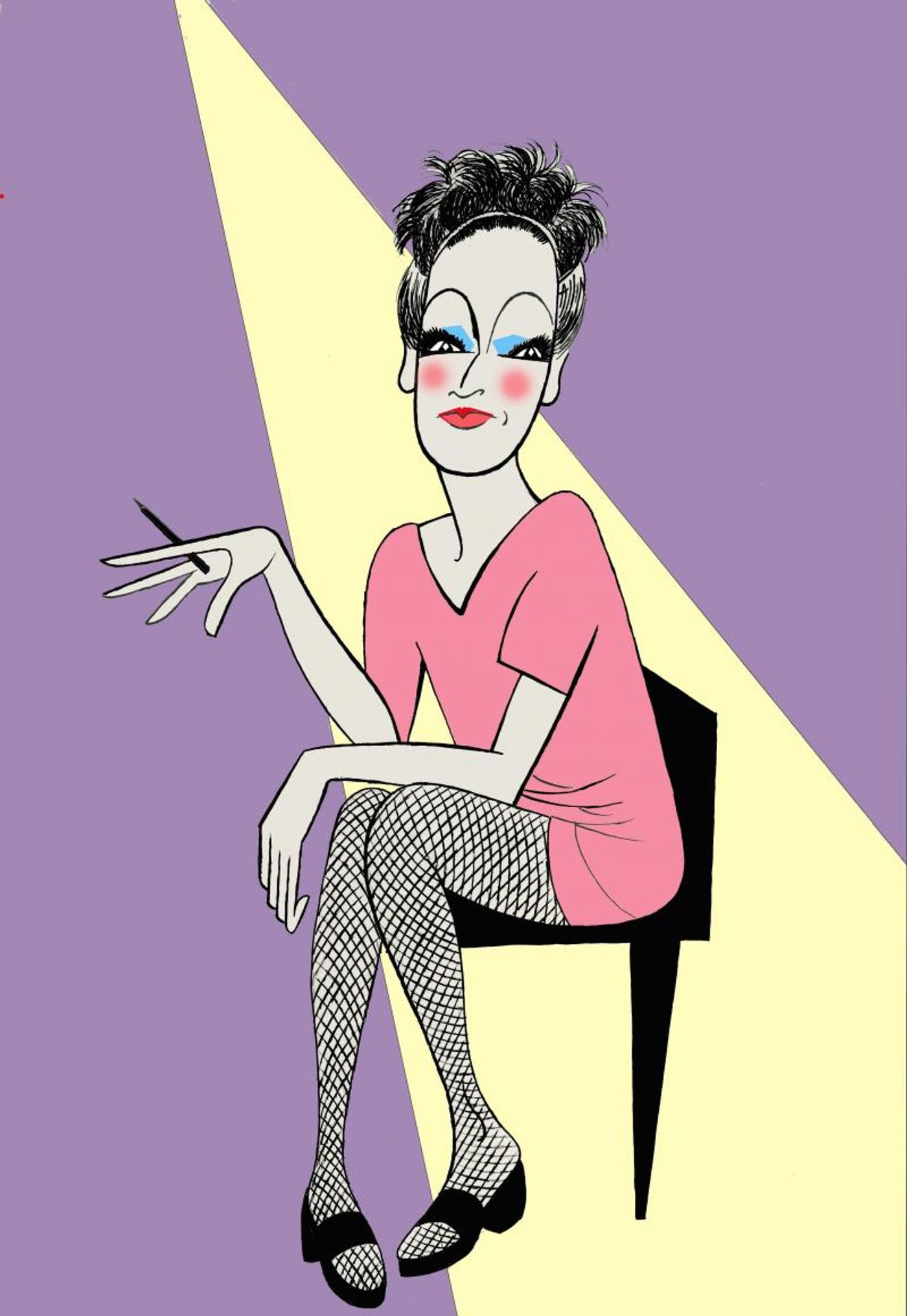 BWW Exclusive: Ken Fallin Draws the Stage - Michael Urie in TORCH SONG!  Image