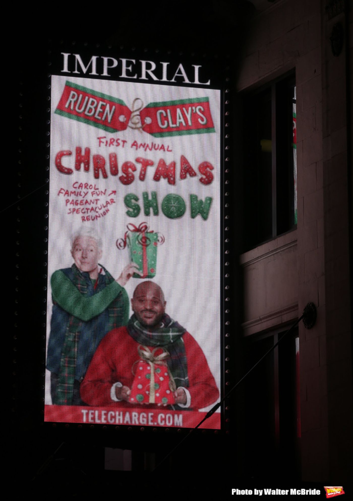 Up on the Marquee: RUBEN AND CLAY'S FIRST ANNUAL CHRISTMAS SHOW Up on the Marquee: RUBEN AND CLAY'S FIRST ANNUAL CHRISTMAS SHOW Image