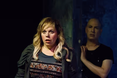 Kirsten Vangsness, and Joel Scher Photo