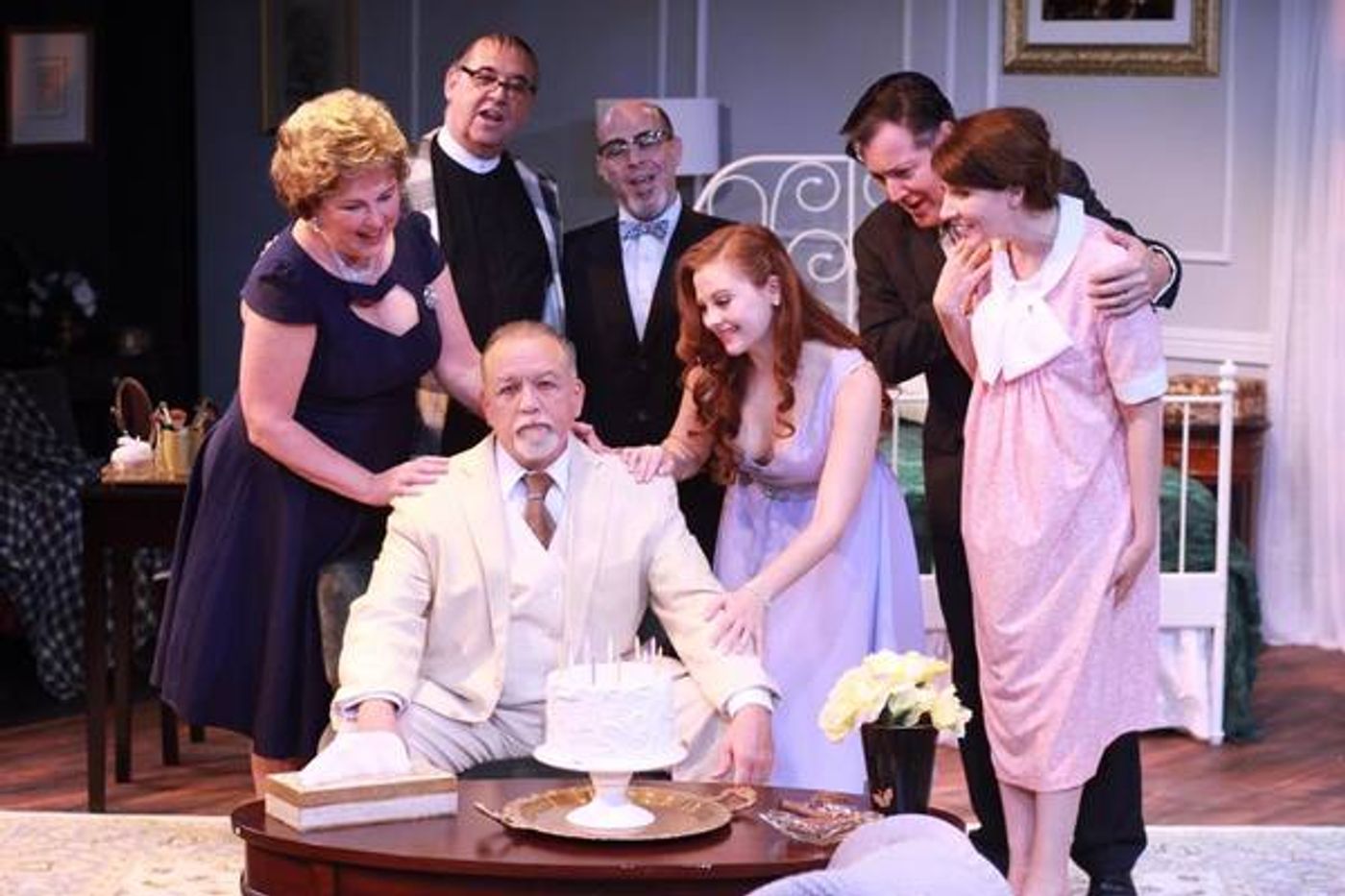 Photo Flash: Andrea Lynn Green And Michael Raver in MTC Mainstage's CAT ON A HOT TIN ROOF  Image