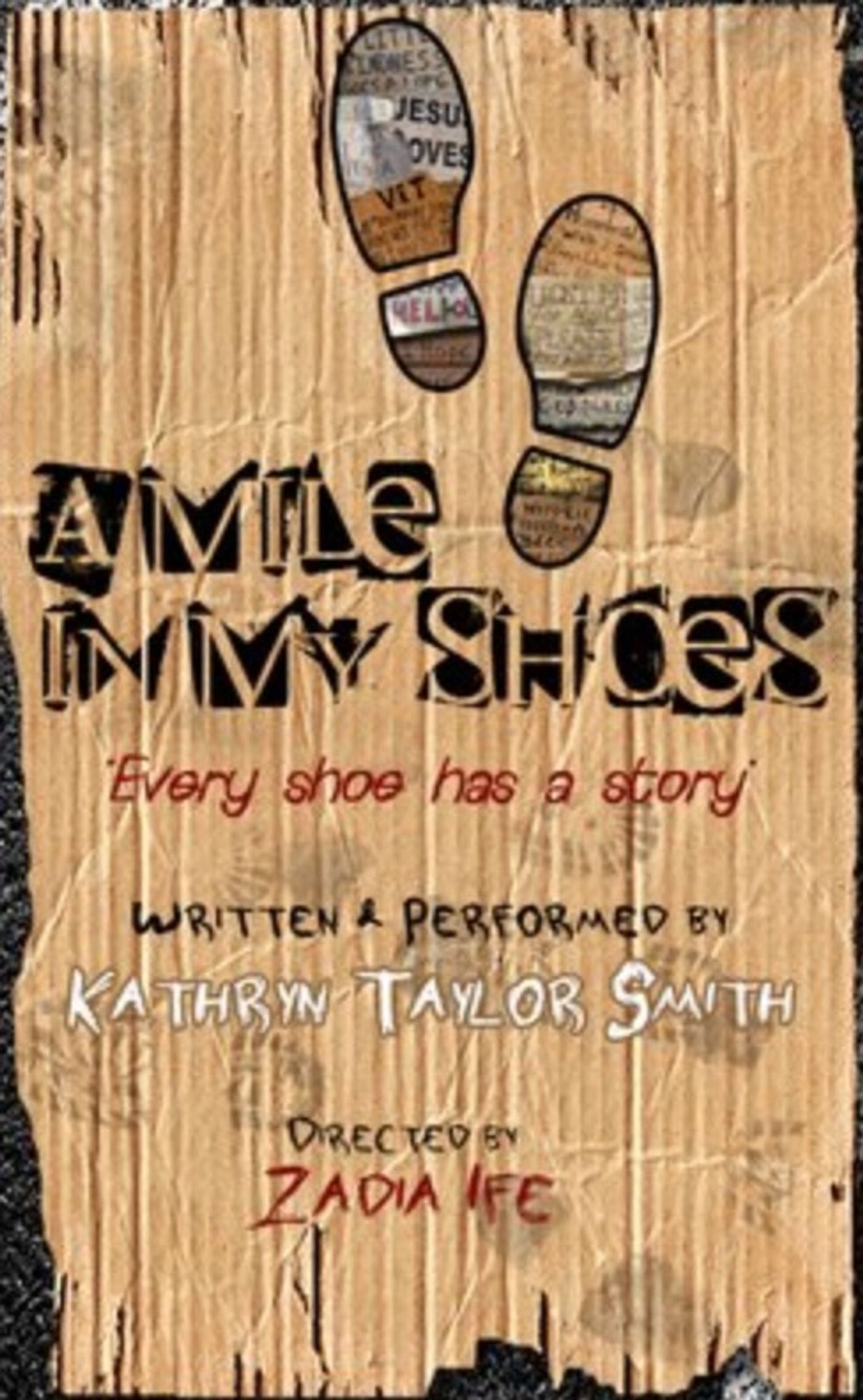 A MILE IN MY SHOES Opens this Sunday at Hudson Backstage Theatre A MILE IN MY SHOES Opens this Sunday at Hudson Backstage Theatre Image