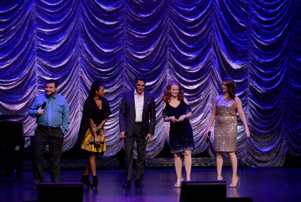 Todd Buonopane, Dan'yelle Williamson, Robert Cuccioli, Jennifer Hope Wills and Janine DiVita at 