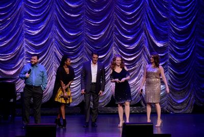 Todd Buonopane, Dan'yelle Williamson, Robert Cuccioli, Jennifer Hope Wills and Janine Photo