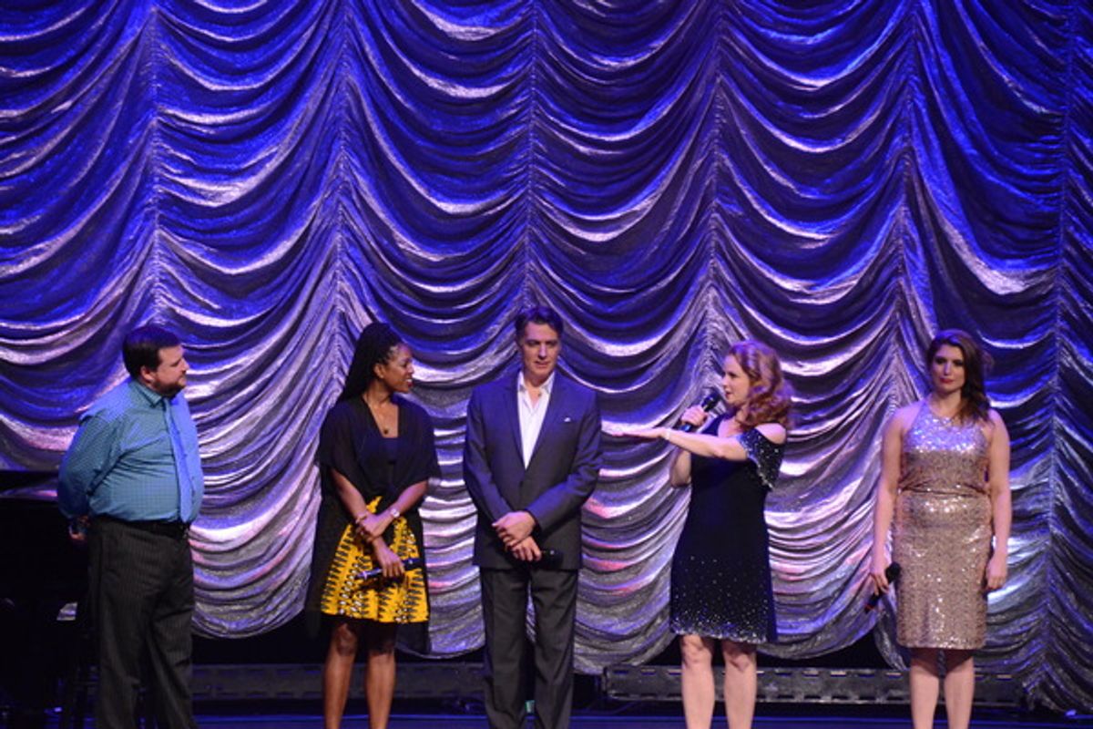 Todd Buonopane, Dan'yelle Williamson, Robert Cuccioli,  Jennifer Hope Wills ND Janine DiVita at 