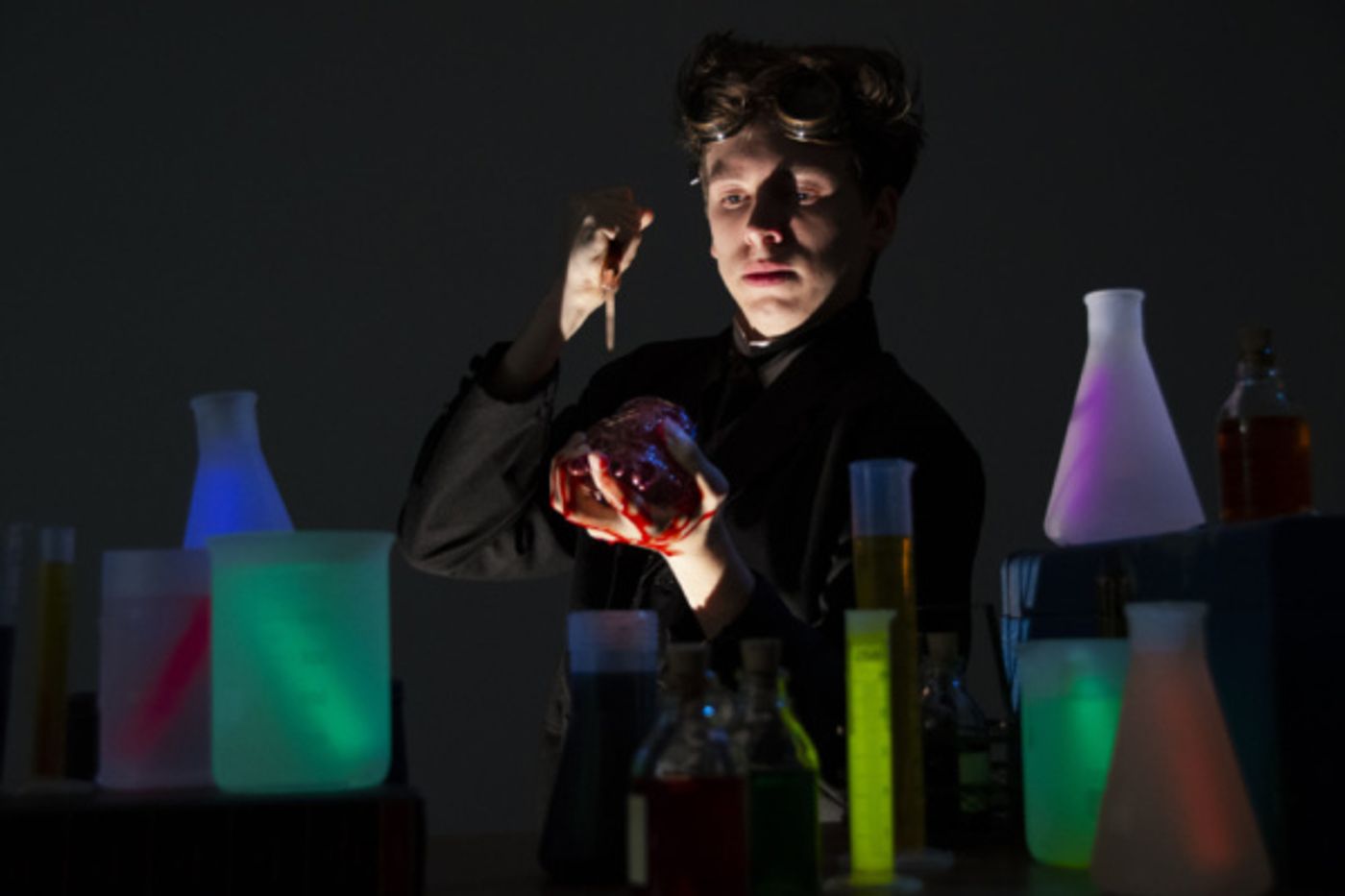 Photo Flash: Bringing The Creature To Life For Outcry Youth Theatre's FRANKENSTEIN Photo Flash: Bringing The Creature To Life For Outcry Youth Theatre's FRANKENSTEIN Image