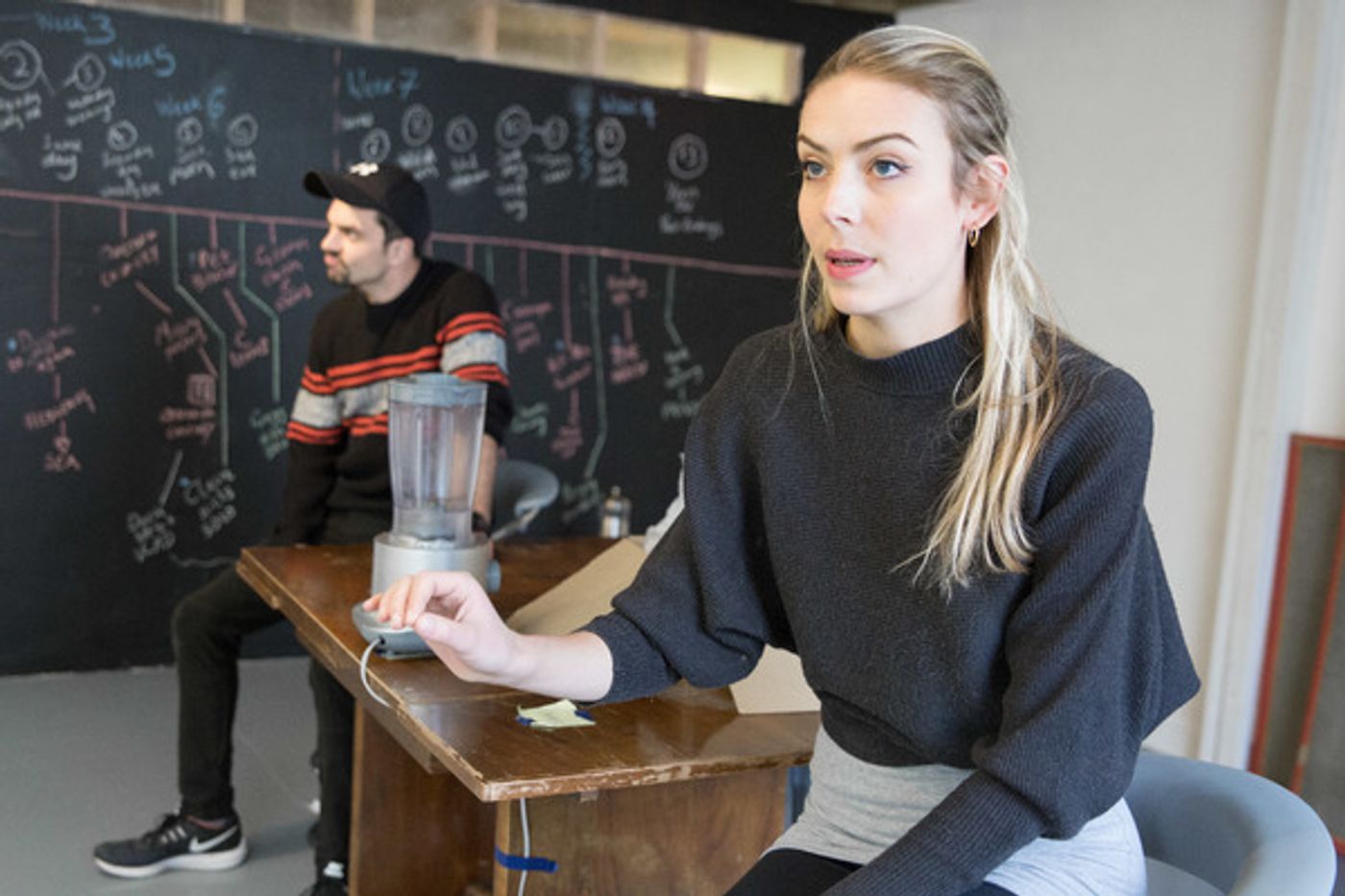 Photo Flash: Inside Rehearsal For Flux Theatre's CHUTNEY Photo Flash: Inside Rehearsal For Flux Theatre's CHUTNEY Image