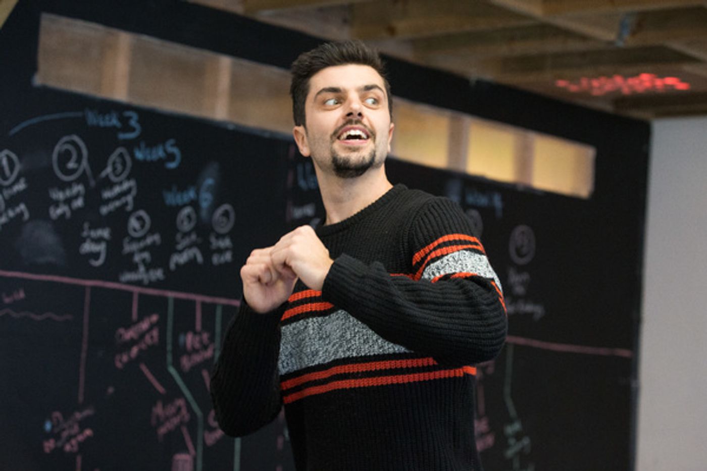 Photo Flash: Inside Rehearsal For Flux Theatre's CHUTNEY Photo Flash: Inside Rehearsal For Flux Theatre's CHUTNEY Image