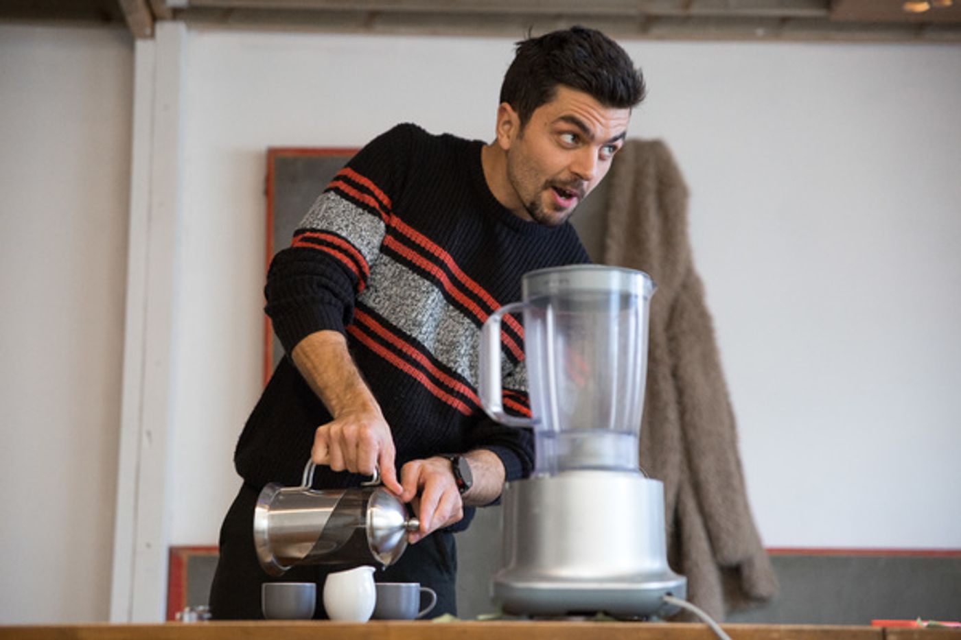 Photo Flash: Inside Rehearsal For Flux Theatre's CHUTNEY Photo Flash: Inside Rehearsal For Flux Theatre's CHUTNEY Image