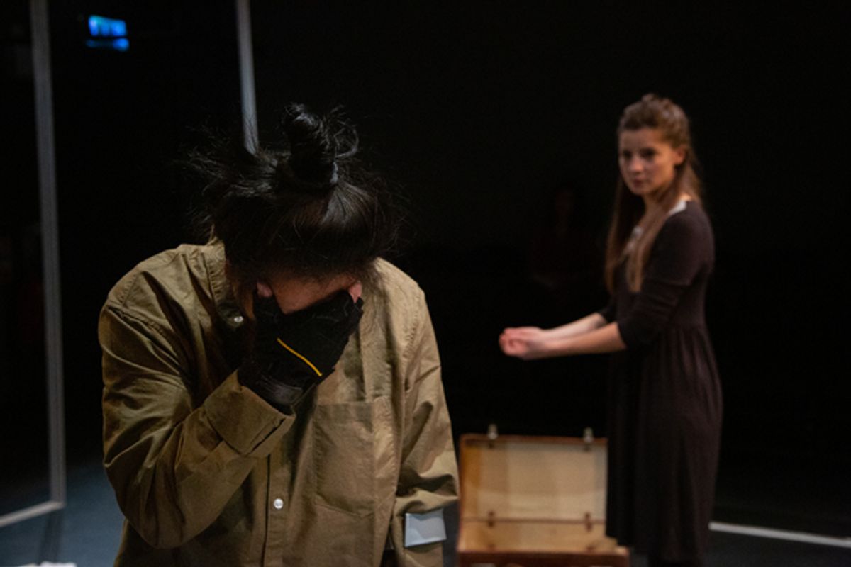 Lucy Sheen and Flora Spencer-Longhurst  at 