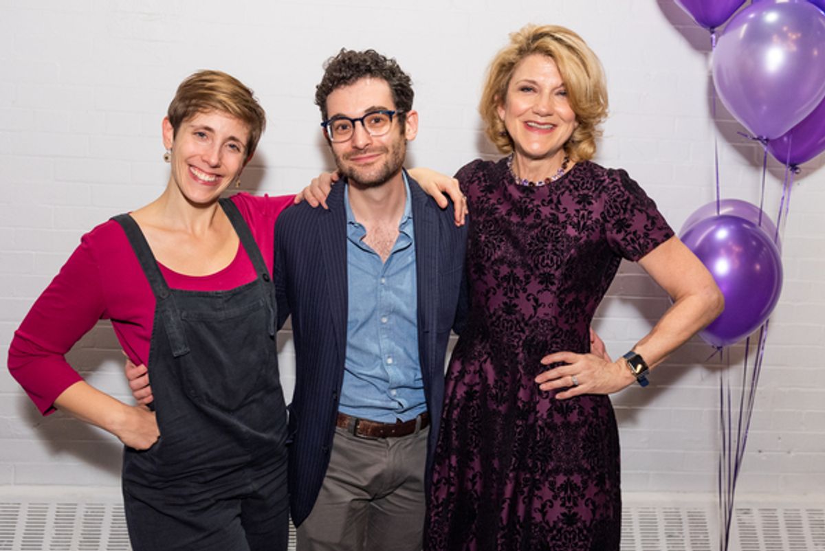 Portia Krieger, Noah Himmelstein, Victoria Clark
 at 