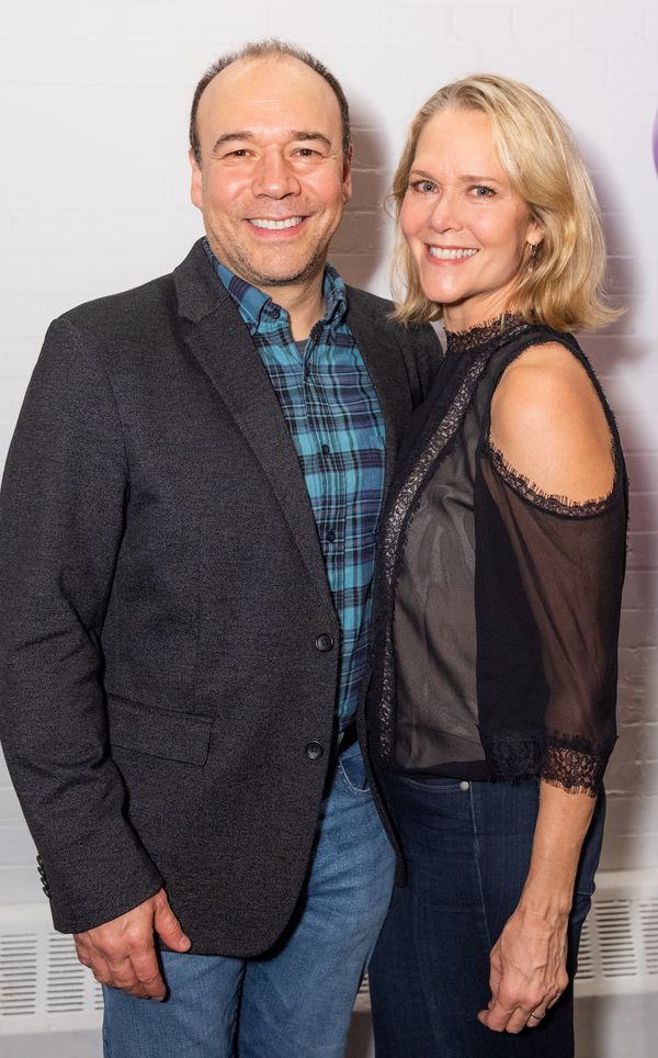 Daniel Burstein, Rebecca Luker
 Photo