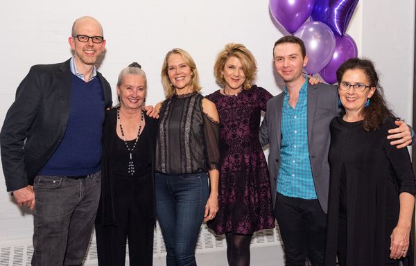 Jeff Blumenkrantz, Paulette Haupt, Rebecca Luker, Victoria Clark, 
Benji Goldsmith, Y Photo