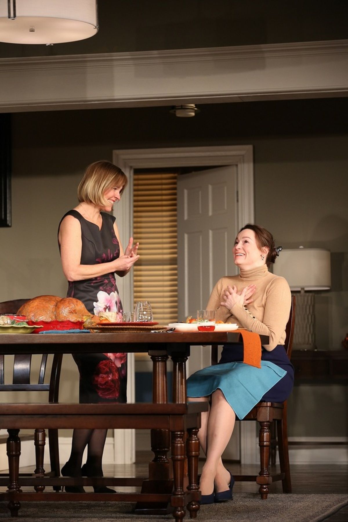 Kelly McAndrew and Anne Bates at 