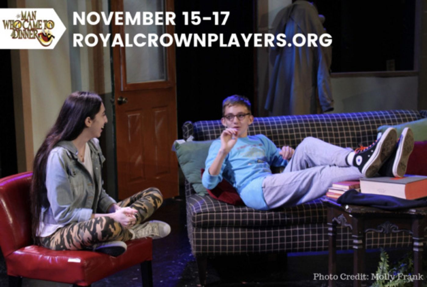 Photo Flash: The American Classic Comedy, THE MAN WHO CAME TO DINNER, Comes To Roslyn Photo Flash: The American Classic Comedy, THE MAN WHO CAME TO DINNER, Comes To Roslyn Image