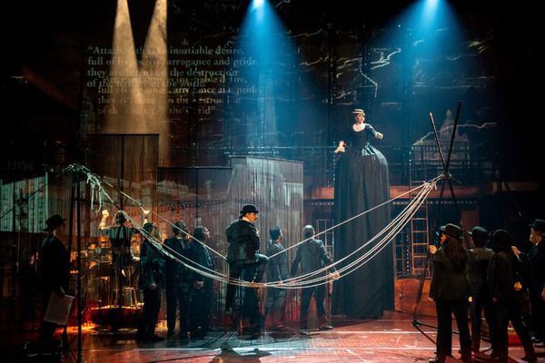 Alexander Weibel Weibel and Karolina Blixt in Folkoperan/ Cirkus Cirkor production of Photo
