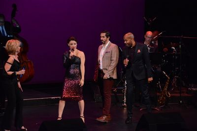 Linda Purl, Jenn Gembatese, Matthew Scott and Darius de Haas Photo