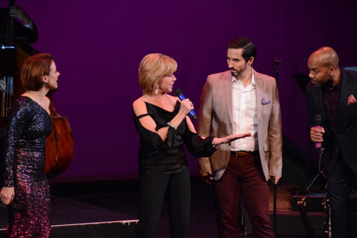 Jenn Gembatese, Linda Purl,  Matthew Scott and Darius de Haas at 