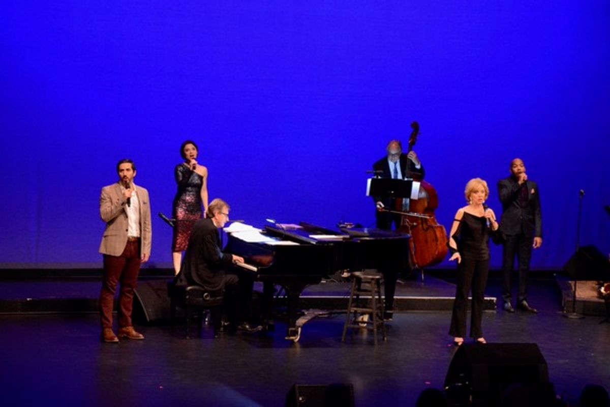 Matthew Scott, Jenn Gembatese, Linda Purl and Darius de Haas at 