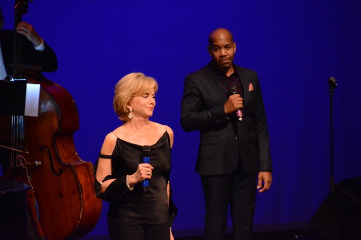 Linda Purl and Darius de Haas at 