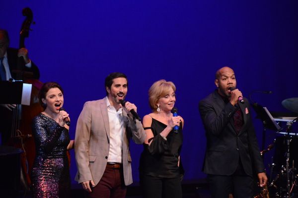 Jenn Gembatese, Matthew Scott, Linda Purl and Darius de Haas Photo