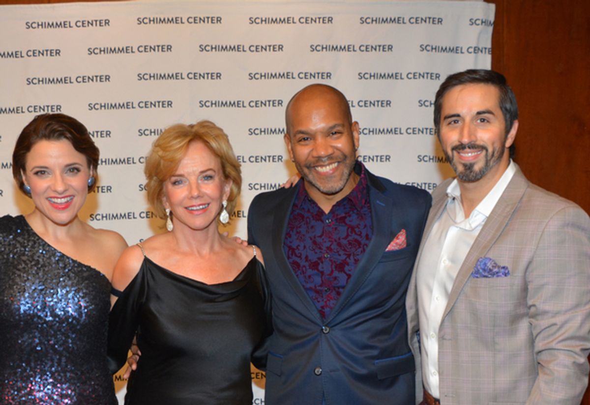 Jenn Gembatese, Linda Purl, Darius de Haas and Matthew Scott at 