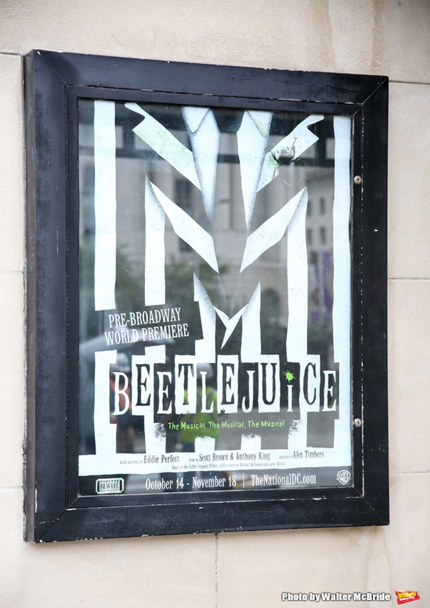 Up on the Marquee: BEETLEJUICE at the National Theatre Up on the Marquee: BEETLEJUICE at the National Theatre Image