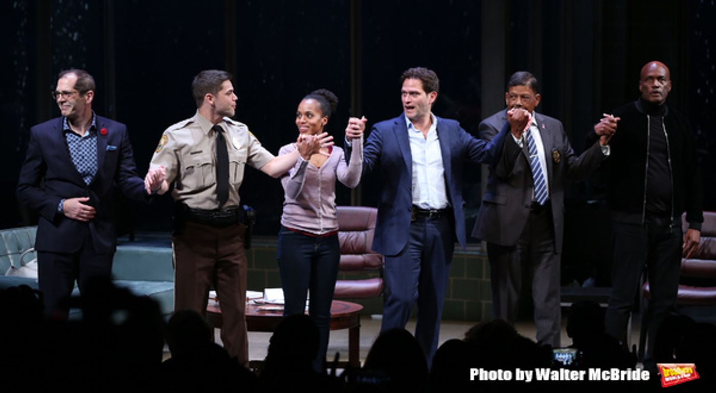 Photo Coverage: The Cast of AMERICAN SON Takes Opening Night Bows  Image